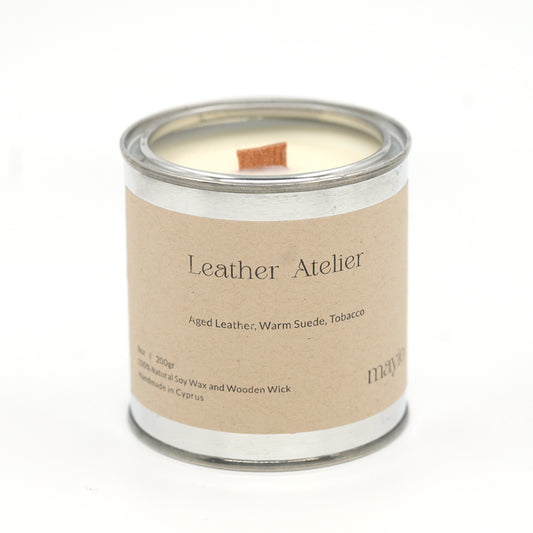 Leather Atelier - Aged Leather, Warm Suede, Tobacco