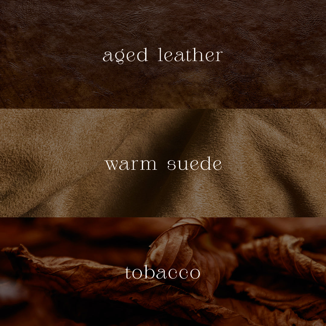 Leather Atelier - Aged Leather, Warm Suede, Tobacco