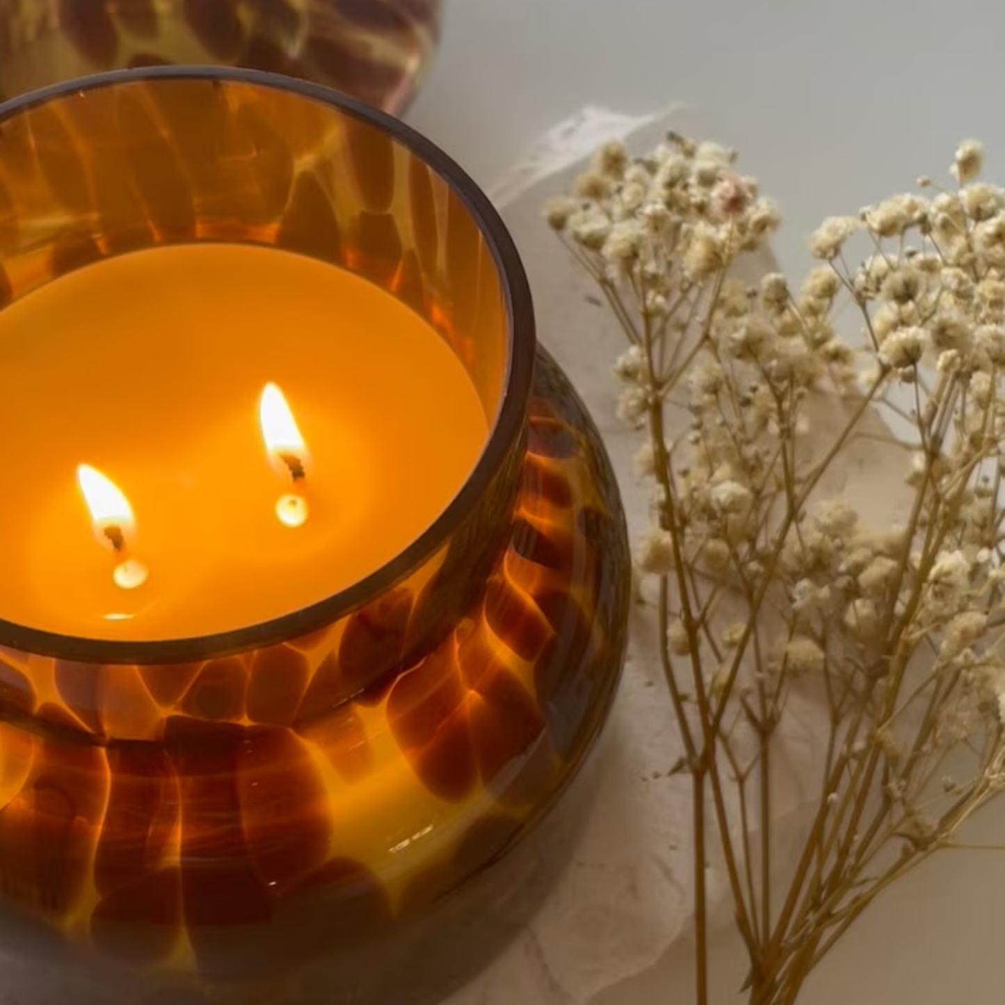 Lumière Lamp Candle - Leopard