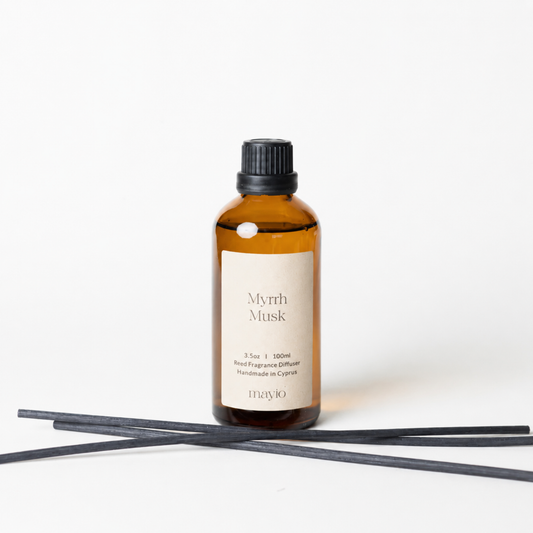 Myrrh, Musk reed diffuser 100ml