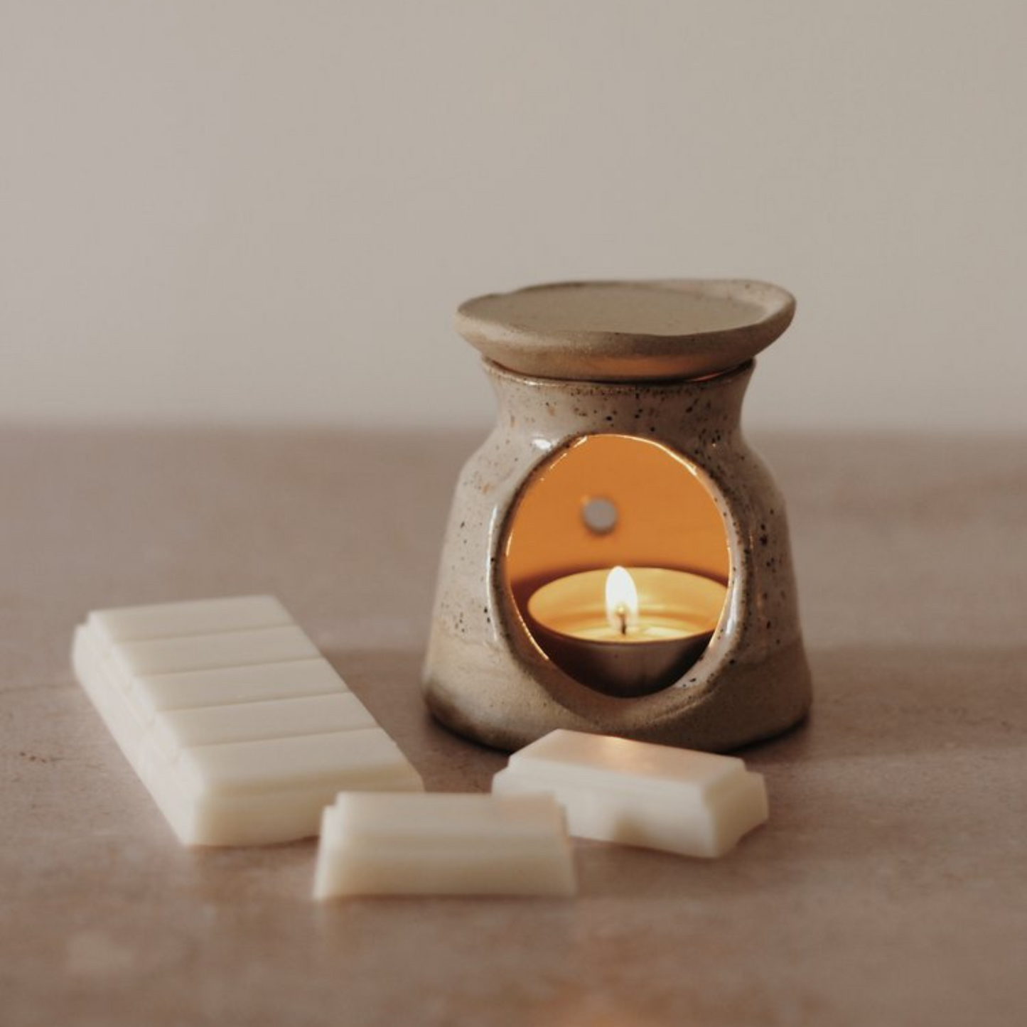 Cozy vibes - Vanilla, Cinnamon wax melt snap bar